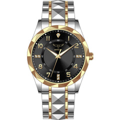 Invicta Men's Watch - Specialty I by Invicta Black Dial Two Tone Bracelet | 69024