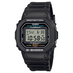 Casio V Men's G-Shock Digital Black Resin 200M WR Dive Watch | DW5600E-1