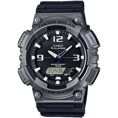 Casio Men's Watch - Alarm Analog-Digital Dial Black Strap Quartz | AQ-S810W-1A4V