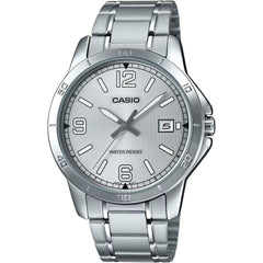 Casio Men's Watch - Quartz Silver Dial Stainless Steel Bracelet | LTP-V004D-7B2UDF