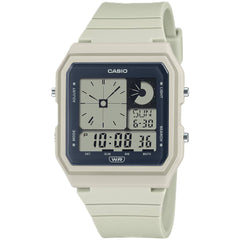 Casio Women's Watch - Beige Case Digital Dial Sport Light Grey Strap | LF-20W-8ACF