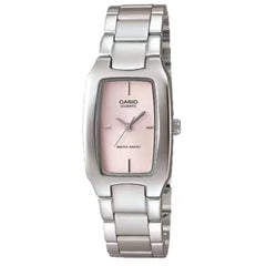 Casio Women’s Watch - Quartz Pink Dial Stainless Steel Bracelet | LTP-1165A-4C