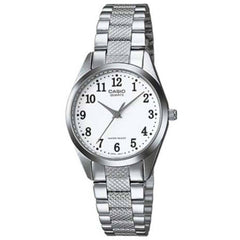 Casio Women’s Watch - Quartz White Dial Stainless Steel Bracelet | LTP-1274D-7B