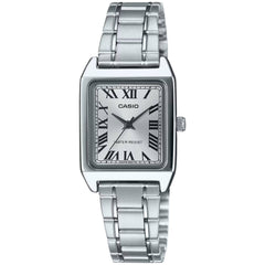Casio Women’s Watch - Quartz Silver Tone Dial Steel Bracelet | LTP-V007D-7BUDF