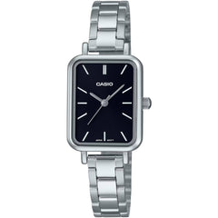 Casio Women’s Watch - Black Dial Silver Stainless Steel Bracelet | LTP-V009D-1EUDF