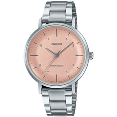 Casio Women’s Watch - Quartz Pink Dial Stainless Steel Bracelet | LTP-VT01D-4B2UDF