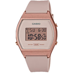 Casio Women's Sport Watch - Alarm Digital Pink Dial Resin Strap | LW-204-4ACF