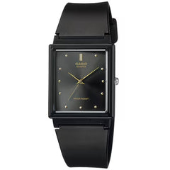Casio Women's Watch - Quartz Resin Glass Black Dial Strap | MQ-38-1A
