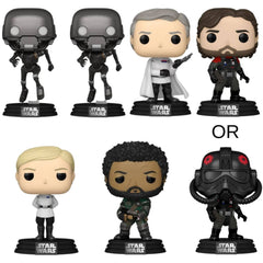 Funko Vinyl Figure - Pop! 3.75 inches Assorted Star Wars, Pack of 6 | FU80792A-6-EE