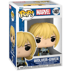 Funko Vinyl Figure - Pop! Spider-Gwen Gwenverse Wolver-Gwen Bobblehead | FU83725-EE