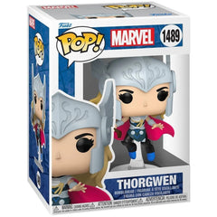 Funko Vinyl Figure - Pop! Spider-Gwen Gwenverse Thorgwen Bobblehead | FU83727-EE