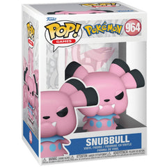 Funko Figure - Pop! Games Pokémon Snubbull with Floppy Ears Collectible | POP964
