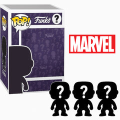 Funko Vinyl Figures - Surprise Mystery Marvel Sealed Pop!, Set of 3 | POPMYST-MARVEL-3