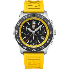 Luminox Men's Watch - Pacific Diver Chronograph Yellow Rubber Strap | 3145.SET