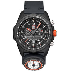Luminox Men's Watch - Bear Grylls Survival Land Black Dial Rubber Strap | 3781.KM