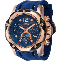 Invicta Men's Watch - Speedway Quartz Chronograph Blue Dial Silicone Strap | 40356