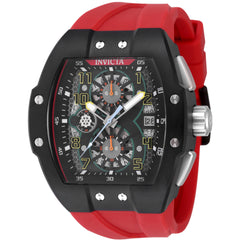 Invicta Men's Watch - Invicta Racing Gridlock Chronograph Red Silicone Strap | 48338