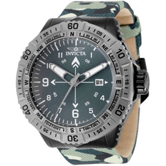 Invicta Men's Watch - Coalition Forces Compass Dark Green Dial Nylon Strap | 49510