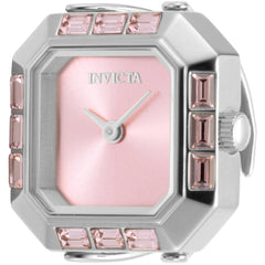 Invicta Women's Ring Watch - Angel Mini Pink Dial Stainless Steel Crystal | 49581