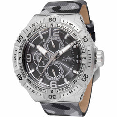 Invicta Men's Watch - Coalition Forces Camouflage, Grey, Black Nylon Strap | 49630