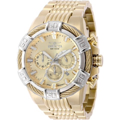 Invicta Men's Watch - Bolt Quartz Chronograph Gold Tone Dial Bracelet | 49906