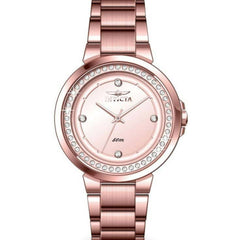 Invicta Women's Watch - Angel Rose Gold Dial Stainless Steel Bracelet Quartz | 50167