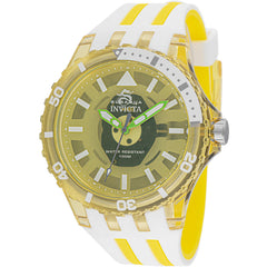 Invicta Men's Watch - Subaqua Quartz White and Yellow Silicone Rubber Strap | 69451