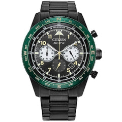 Citizen Men's Watch - Weekender Eco-Drive White and Black Dial Bracelet | CA4555-81E