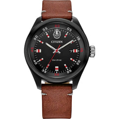 Citizen Men's Watch - Star Wars Chewbacca Eco-Drive Brown Leather Strap | AW5008-06W