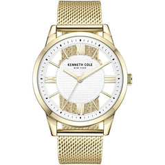 Kenneth Cole Men's Watch - Quartz Transparent Dial Mesh Bracelet | KCWGG2270905