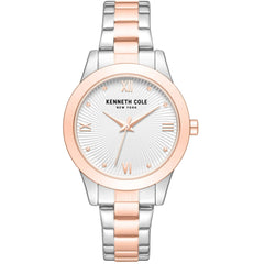 Kenneth Cole Women's Watch - Quartz Silver Dial Two Tone Bracelet | KCWLG7006204