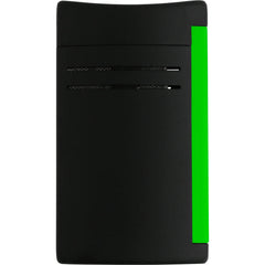 S.T. Dupont Lighter - Maxijet Matt Black and Fluo Green Trigger with Jet Flame | 20172