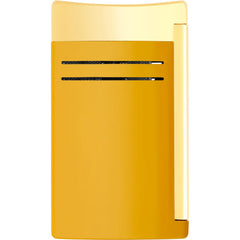 S.T. Dupont Lighter - Maxijet Yellow Lacquer and Gold Finish with Jet Flame | 20175