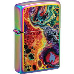 Zippo Windproof Lighter - Color Image Abstract Design Multicolor Finish Metal | 46938