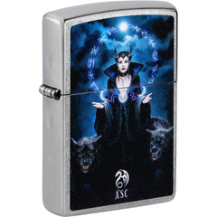 Zippo Windproof Lighter - Anne Stokes in Color Image Design Street Chrome | 47084