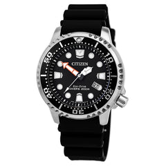 Citizen BN0150-28E Men's Promaster Diver Eco-Drive Black Dial Black Polyurethane Strap Dive Watch
