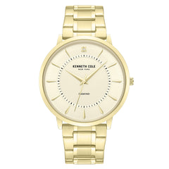 Kenneth Cole Men's Watch - Champagne Dial Yellow Gold Bracelet | KCWGG2653012