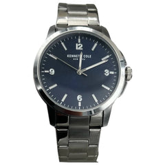 Kenneth Cole Men's Watch - Blue Dial Silver Stainless Steel Bracelet | KCWGG7001105