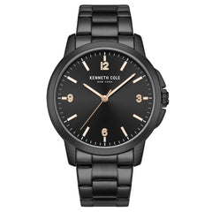Kenneth Cole Men's Watch - Black Dial  Stainless Steel Bracelet | KCWGG7001106