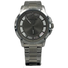 Kenneth Cole Men's Watch - Grey Dial Silver Stainless Steel Bracelet | KCWGG7001505
