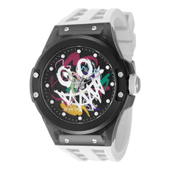 Invicta Men's Watch - Sea Base Rogue Iridescent and Black Dial White Strap | 50004
