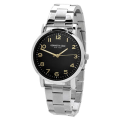 Kenneth Cole Men's Watch - Quartz Black Dial Stainless Steel Bracelet | KCWGG2270105