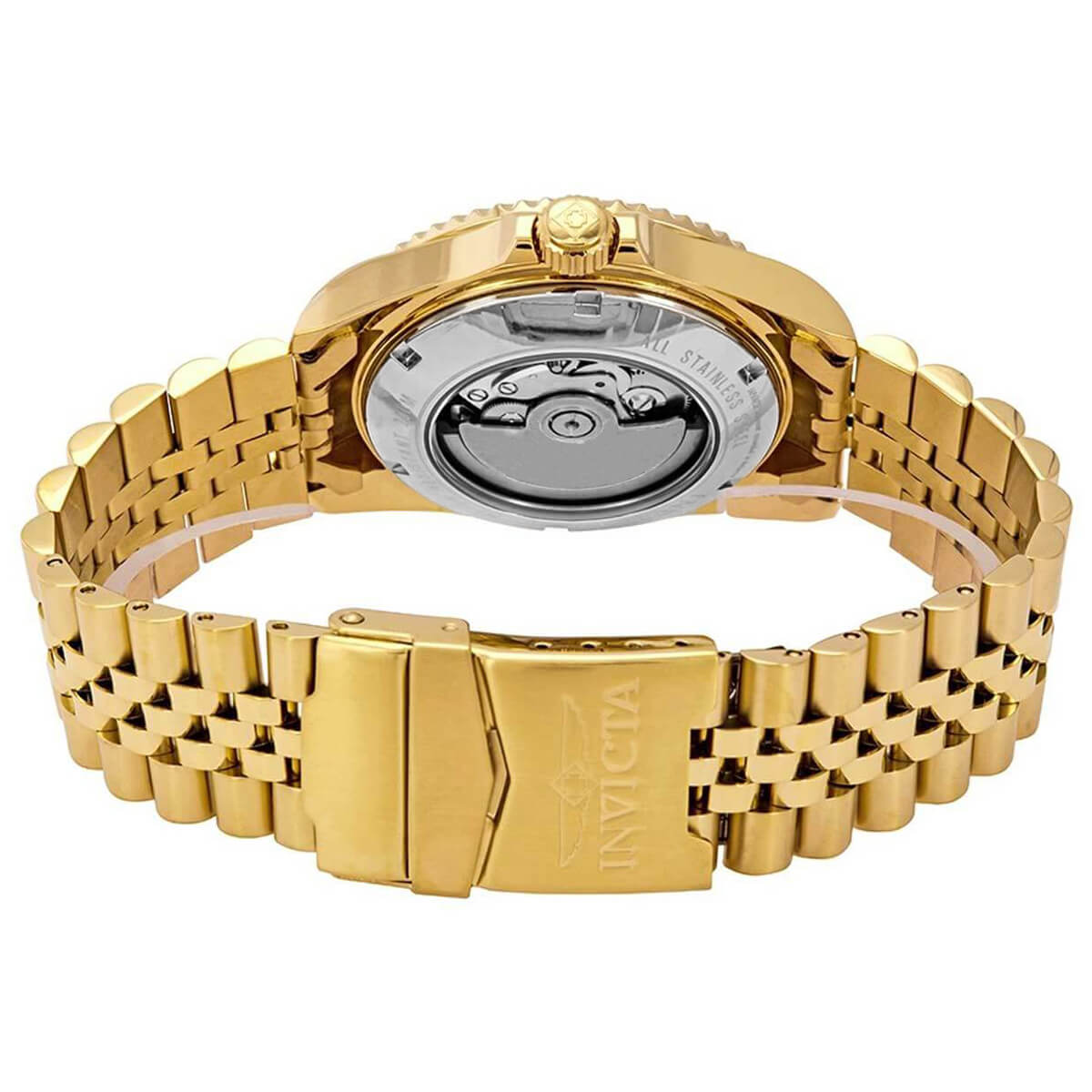 Invicta Men's Automatic Watch - Pro Diver Champagne Dial Yellow