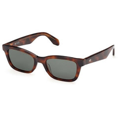 Adidas Unisex Sunglasses - Dark Havana Plastic Cat Eye Full Rim Frame | OR0117 5352N