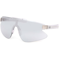 Adidas Unisex Sunglasses - Crystal Acetate Shield Shape Half Rim Frame | OR0121 0026C