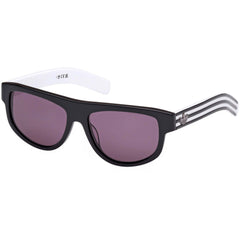 Adidas Women's Sunglasses - Shiny Black Acetate Browline Full Rim Frame | OR0126 5501A