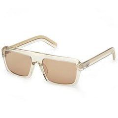 Adidas Unisex Sunglasses - Shiny Yellow Acetate Rectangular Shape Frame | OR0133 5539E