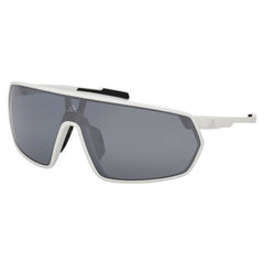 Adidas Unisex Sunglasses - White Injected Plastic Shield Full Rim Frame | SP0088 0021C