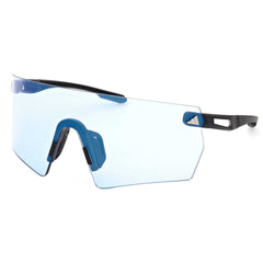 Adidas Unisex Sunglasses - Matte Black Acetate Shield Rimless Frame | SP0098 0002X