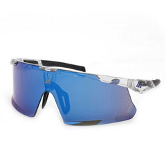 Adidas Unisex Sunglasses - Crystal Acetate Shield Shape Half Rim Frame | SP0106 0026X